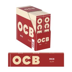 OCB King Size Rolling Papers Rice x 50