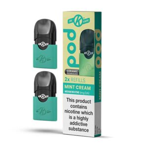 OK Vape Pod Refills Mint Cream 12mg - 2 Pack