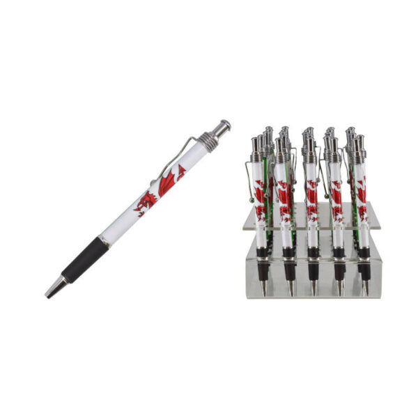 Wales Souvenir Pens in display of 50 | CTC Wholesalers