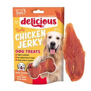 Dog Treat Chicken Jerky 60g x 12