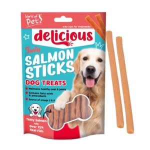 Dog Treat Salmon Stick 18 pack 80g x 12