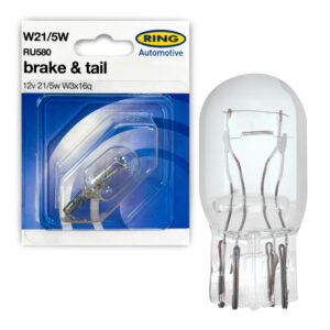 Ring W21/5W Capless Bulb - RU580 Brake & Tail
