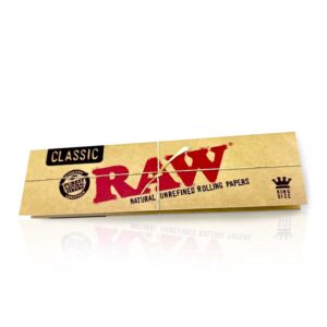 Raw King Size Rolling Papers Slim 32s x 50