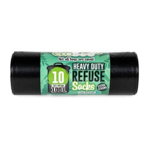 Ecobag Super Strong Bin Bag 100L roll of 10 x 20