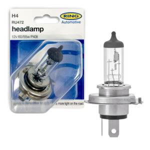 Ring H4 Halogen Bulb - Headlamp RU472