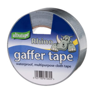 Rhino Cloth Tape Silver 50 metre x 50mm