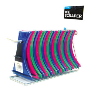 Piggyback Ice Scraper 2 in 1 in display of 20