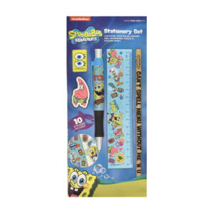 Spongebob Squarepants Stationery Pouch in display of 6