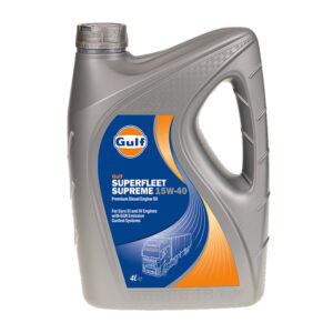 Gulf Superfleet Supreme 15W-40 5 litre