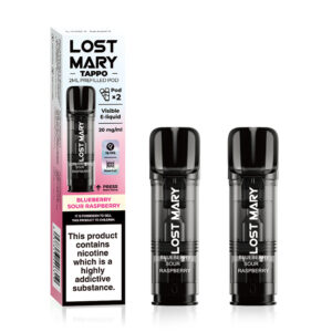 Lost Mary Tappo Pods Blueberry Sour Raspberry - 2 Pack
