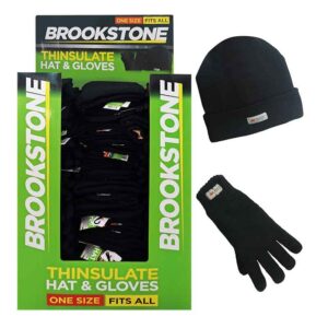 Brookstone Thinsulate Hats & Gloves Floor Display of 96 Pieces