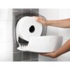 12 x Mini Jumbo 2 ply Toilet roll 92mm x 150 metre - Image 2