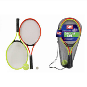 Tennis Set Metal Rackets with Ball 2 Player