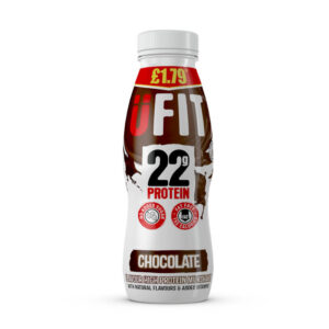 UFIT Chocolate Protein Shake 310ml PM £1.79 0% Vat x 8