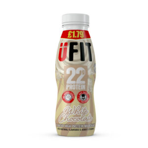 UFIT White Chocolate Protein Shake 310ml PM £1.79 0% Vat x 8
