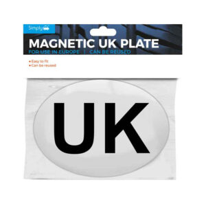 UK Oval Plate Magnetic
