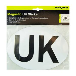 UK Oval Plate Magnetic