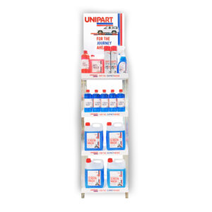 Unipart Winter Essentials Floor Display Available with 156 Pieces