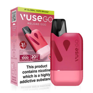 Vuse Go Reload Kit Red - Strawberry Ice 20mg