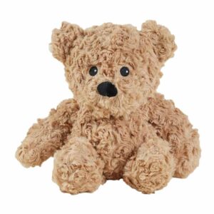 Warmies Brown Curly Bear