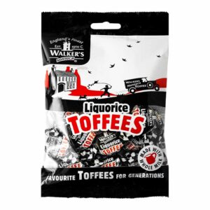 Walkers Liquorice Toffees 150g x 12