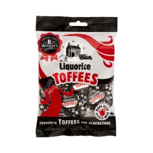 Walkers Liquorice Toffees 150g x 12