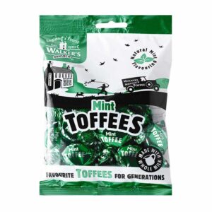 Walkers Mint Toffees 150g x 12