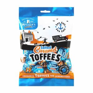 Walkers Salted Caramel Toffees 150g x 12