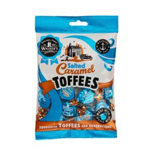Walkers Salted Caramel Toffees 150g x 12