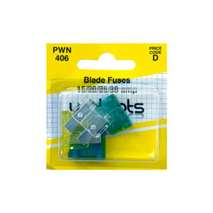 Wotnot Blade Fuses 15, 20, 25, 30 amp x 5