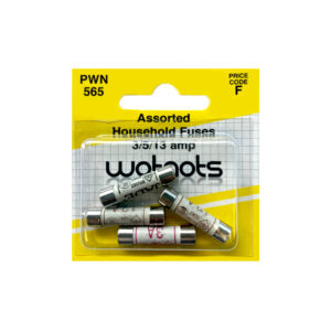 Wotnot Household Fuses 3, 5, 13 amp x 5