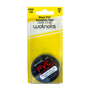 Wotnot Black Insulation Tape 19mm x 5m x 5