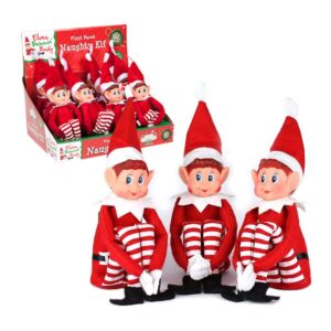 Naughty Elf 30cm in display of 12