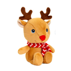Keeleco Christmas Beanie Pals Reindeer 15cm