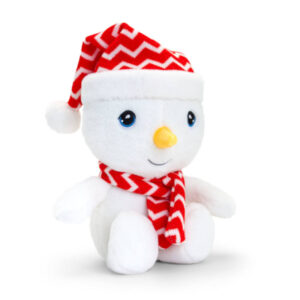Keeleco Christmas Beanie Pals Snowman 15cm
