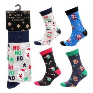 Mens Christmas Socks UK 6-11