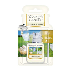 Yankee Candle 3D Clean Cotton Car Jar Ultimate Air Freshener