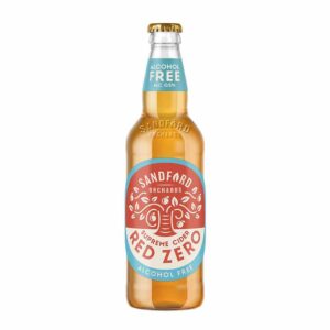 Sandford Orchards Devon Red Zero Cider 0% vol 500ml x 12