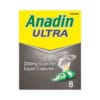 12 x Anadin Ultra Liquid Capsules 8's - Image 2
