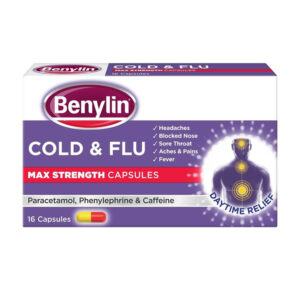 Benylin Cold & Flu Max Capsules 16's x 6