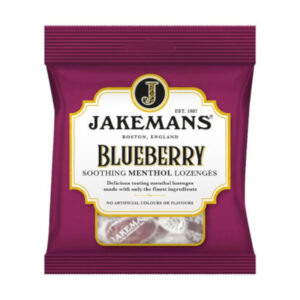 Jakemans Blueberry Lozenges 73g x 12