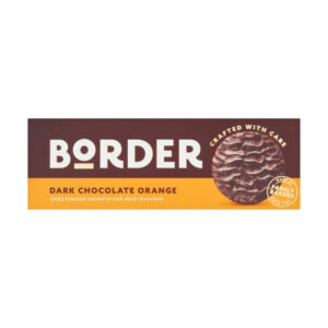 Border Biscuit Dark Chocolate Orange 150g x 14