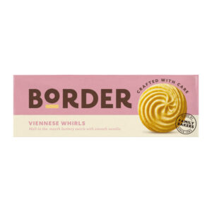Border Biscuit Viennese Whirls 145g - 0% vat x 12