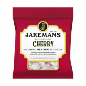 Jakemans Cherry Menthol Lozenges 73g x 12