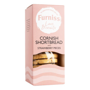 Furniss Cornish Shortbread & Strawberry Pieces 200g - 0% vat x 12