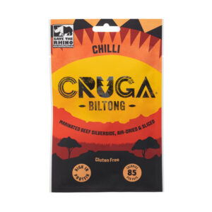 Cruga Beef Chilli Biltong 35g - 0% vat x 12