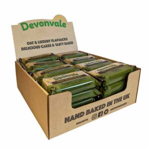 Devonvale Flapjack Plain Assorted 95g - 0% vat in display of 24