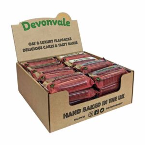 Devonvale Flapjack Iced Assorted 95g - 0% vat in display of 24.