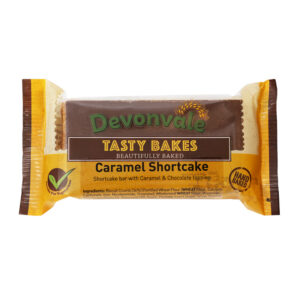 Devonvale Caramel Shortcake 75g - 0% vat in display of 24