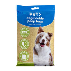 Degradable Dog Poop Bags 125 Pack
